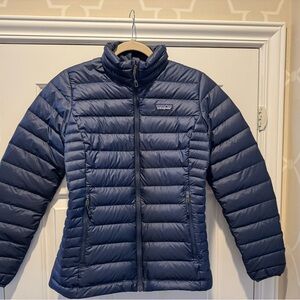 Patagonia Blue Puffer Jacket